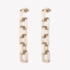 Eddie Borgo Supra Link Drop Earring